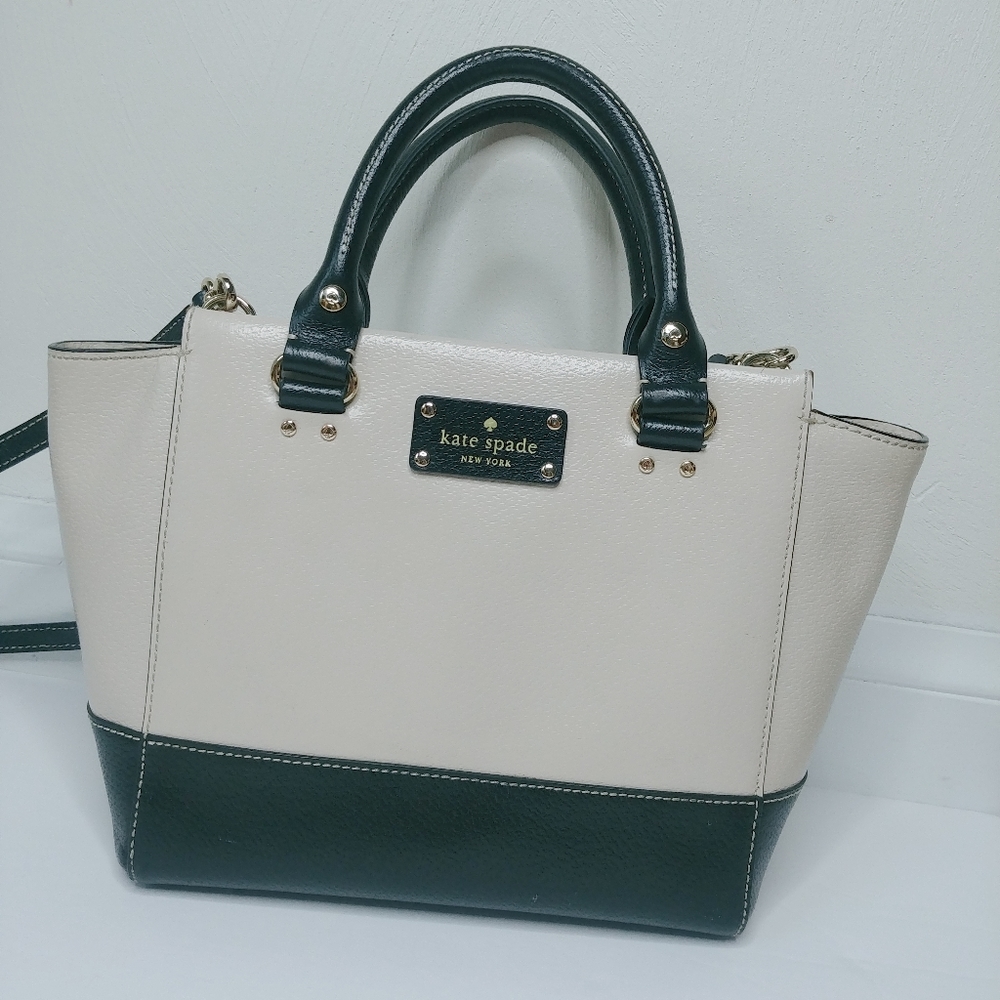 Kate Spade crossbody dual color purse blac…